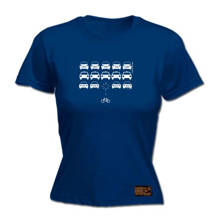 Rltw Bike Vs Cars - Funny NoveltyWomens T-Shirt Tshirt